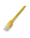 Equip patchord RJ45, kat. 5e, UTP, 5m, żółty - nr 14