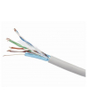 Gembird kabel instalacyjny FTP, 4x2, kat. 5e, CCA, linka AL-CU, 100m, szary - nr 2