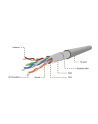 Gembird kabel instalacyjny skrętka FTP, 4x2, kat. 5e, drut AL-CU, 100m, szary - nr 16