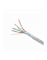 Gembird kabel instalacyjny skrętka FTP, 4x2, kat. 5e, drut AL-CU, 100m, szary - nr 17