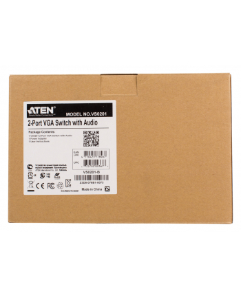 ATEN VS0201 2-Port VGA Switch with Audio nr 1