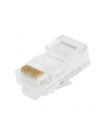 Solarix modular plug 8p8c CAT6 folded, unshielded, for wire (100p) - nr 4