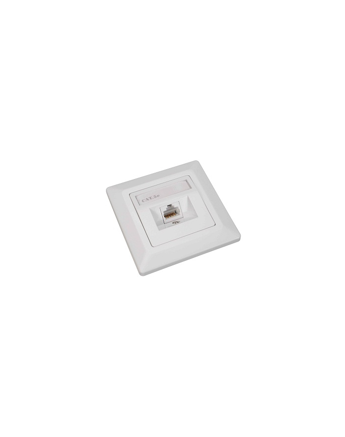 Solarix Socket 1 x CAT5E STP RJ45 podtynkowy biały główny