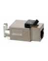 Solarix STP CAT5e RJ45 Keystone czarny samogwintująca - nr 2