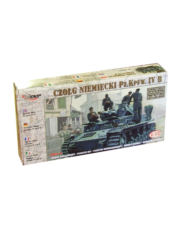 MIRAGE Pz.Kpfw.IV B Czołg Niemiecki główny