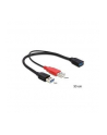 Delock kabel USB-A(M) x2 -> AF 3.0, 30cm - nr 12