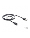 Delock kabel USB micro AM-MBM5P Easy-USB 2.0, 1m, czarny - nr 14