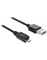 Delock kabel USB micro AM-MBM5P Easy-USB 2.0, 1m, czarny - nr 20