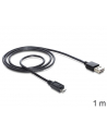 Delock kabel USB micro AM-MBM5P Easy-USB 2.0, 1m, czarny - nr 5