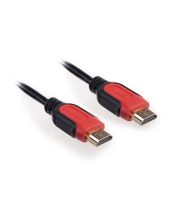 Equip kabel monitorowy HDMI-HDMI V1.4 GOLD, 1m, czarny