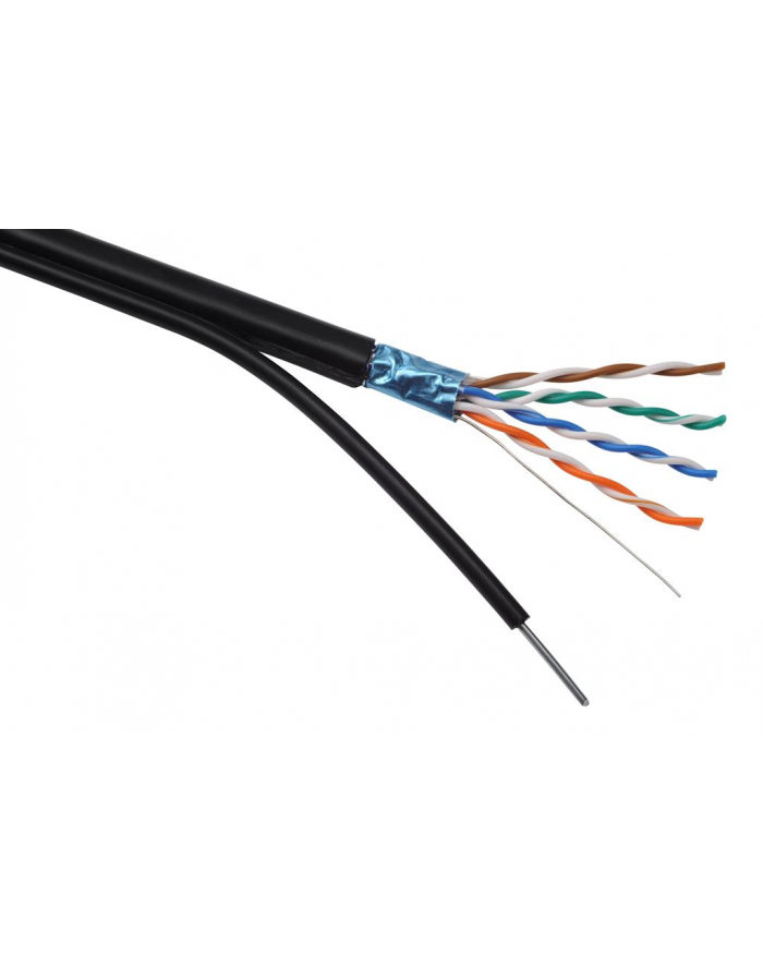 Solarix outdoor kabel instalacyjny FTP CAT5e przewód PE 305m/box konsolowe główny
