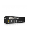 RaidSonic Icy Box 5.25'' Card Reader With Multiport Panel, 60 Card Types, USB 3.0, eSATA - nr 10
