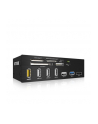 RaidSonic Icy Box 5.25'' Card Reader With Multiport Panel, 60 Card Types, USB 3.0, eSATA - nr 23