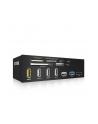 RaidSonic Icy Box 5.25'' Card Reader With Multiport Panel, 60 Card Types, USB 3.0, eSATA - nr 29