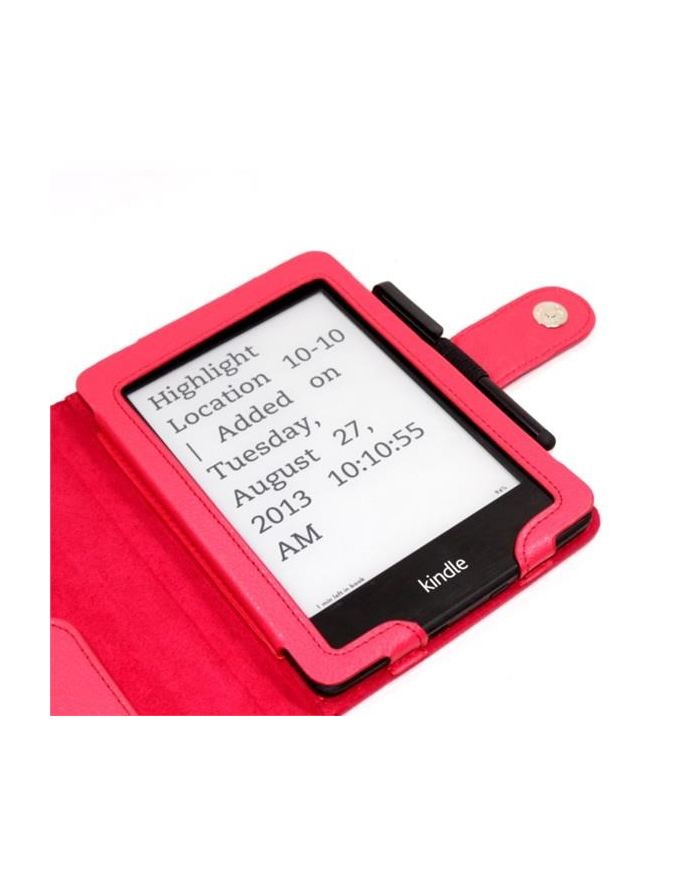 Amazon C-TECH PROTECT Case for Kindle PAPERWHITE with WAKE/SLEEP function, red główny