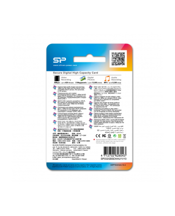 SILICON POWER 32GB, SDHC UHS-I, SDR 50 mode, Class 10 nr 2