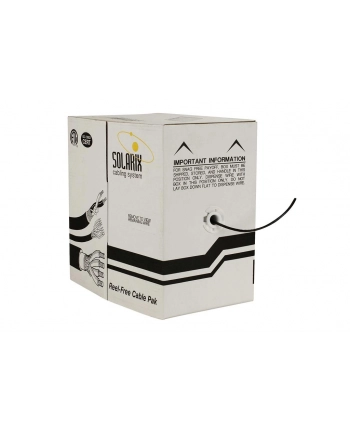 Outdoor installation cable Solarix CAT5e UTP PE 305m/box