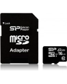 SILICON POWER 16GB, MICRO SDHC UHS-I, SDR 50 mode, Class 10, with SD adapter - nr 23