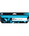 Wkład atramentowy HP 971 cyan | Officejet Pro X-Series - nr 63