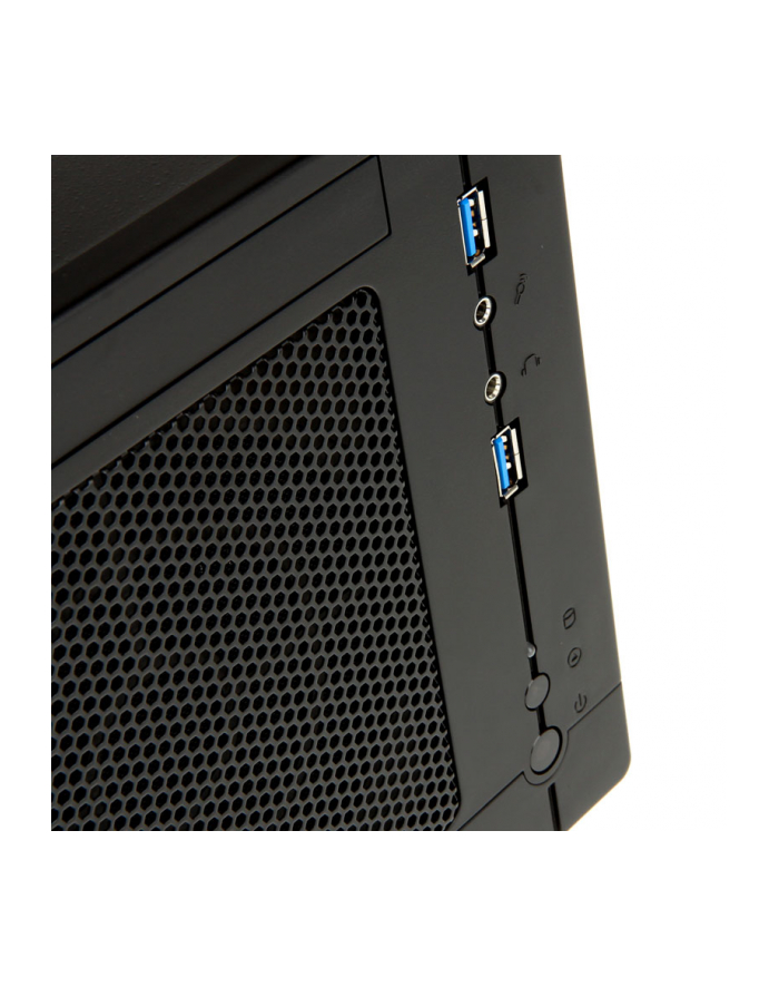 SilverStone Sugo G05 Black ,Mini-ITX case, USB 3.0 x2,  w/o standart SFX PSU, główny