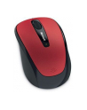 Wireless Mobile Mouse3500 Mac/Win EG EN/DA/NL/FI/FR/DE/NO/SV/TR Flame Red Gloss - nr 20