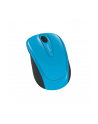 L2 Wireless Mobile Mouse3500 Mac/Win USB EMEA EG EN/DA/DE/IW/PL/RO/TR  Cyan Blue - nr 9