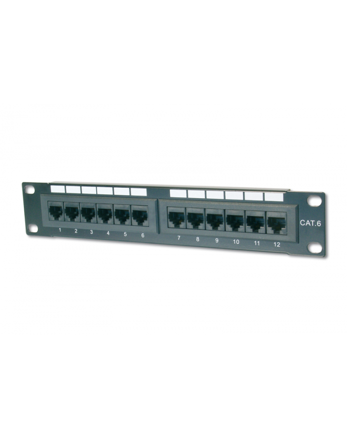 Patch panel Digitus 10'' 12-portowy S/FTP kat. 5E, 15 LGW główny