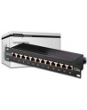 Patch panel Digitus 10'' 12-portowy S/FTP kat. 5E, 15 LGW - nr 24