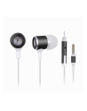 Gembird metalowe słuchawki stereo douszne MP3, 3.5mm Jack, czarno-białe - nr 7