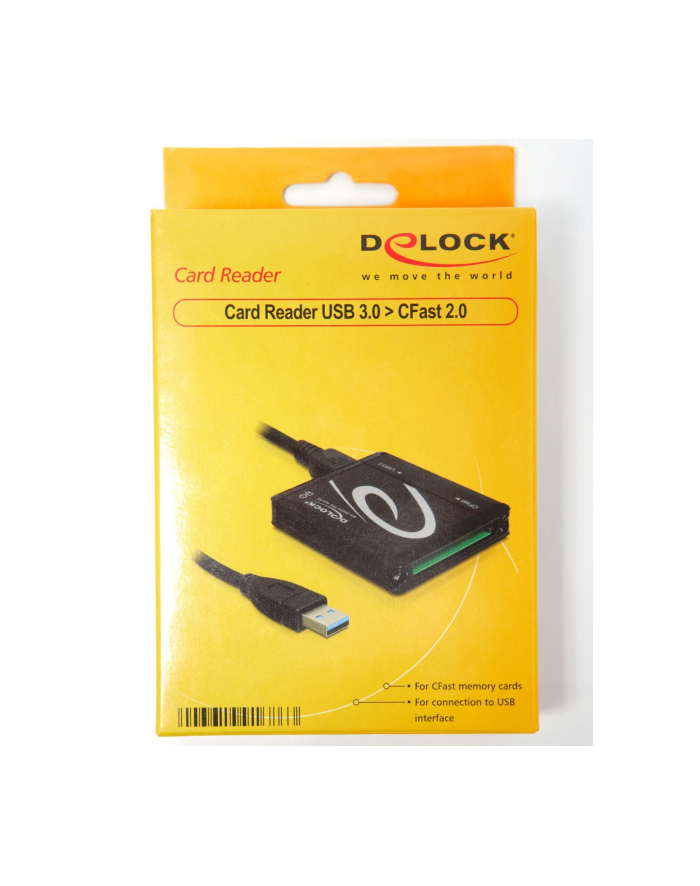 Delock Czytnik kart USB 3.0 > CFast główny