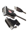 Adapter Unitek USB - 1x RS-232 + Adapter DB9F/DB25M Y-105A - nr 1