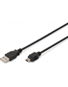 Kabel USB ASSMANN 2.0 A/M - mini B/M, 1m - nr 8