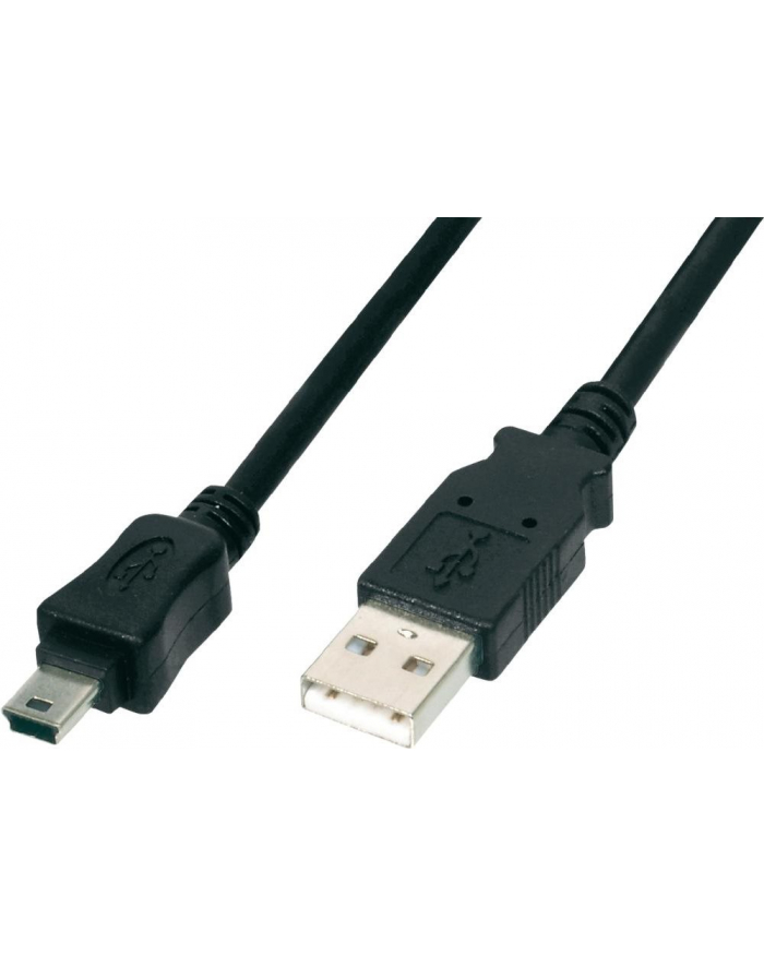 Kabel USB ASSMANN 2.0 A/M - mini B/M, 1,8m główny