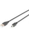 Kabel USB ASSMANN 2.0 A/M - mini B/M, 1,8m - nr 21