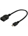 Kabel OTG USB ASSMANN 2.0 A /F - microUSB B/M 0,2m - nr 6