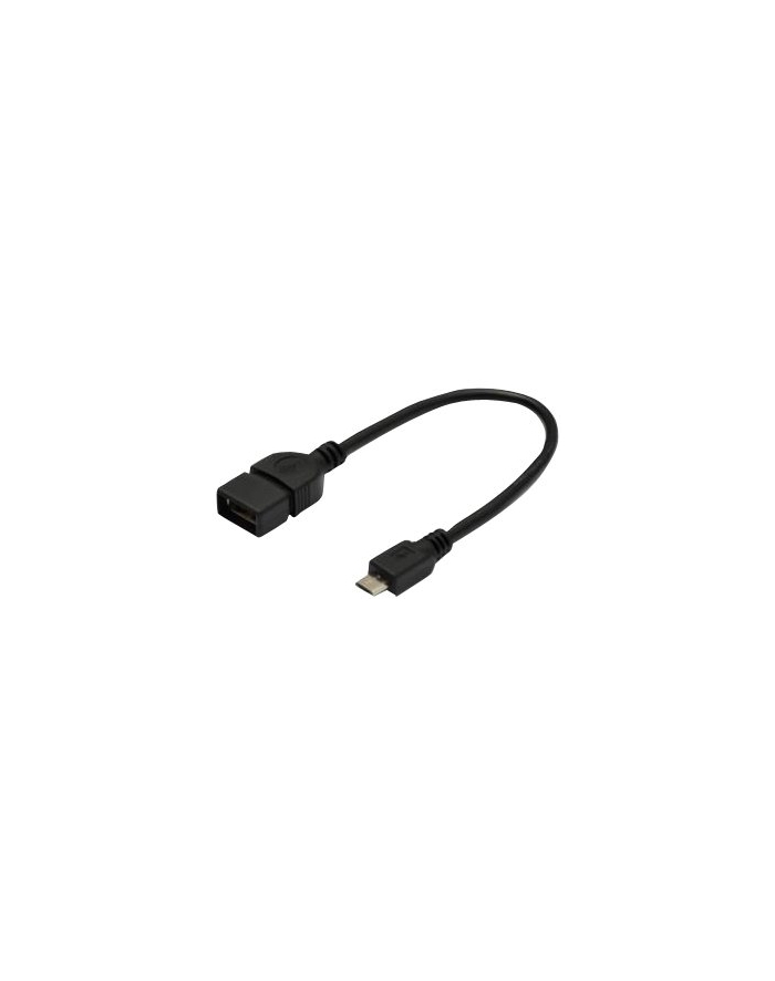 Kabel OTG USB ASSMANN 2.0 A /F - microUSB B/M 0,2m główny