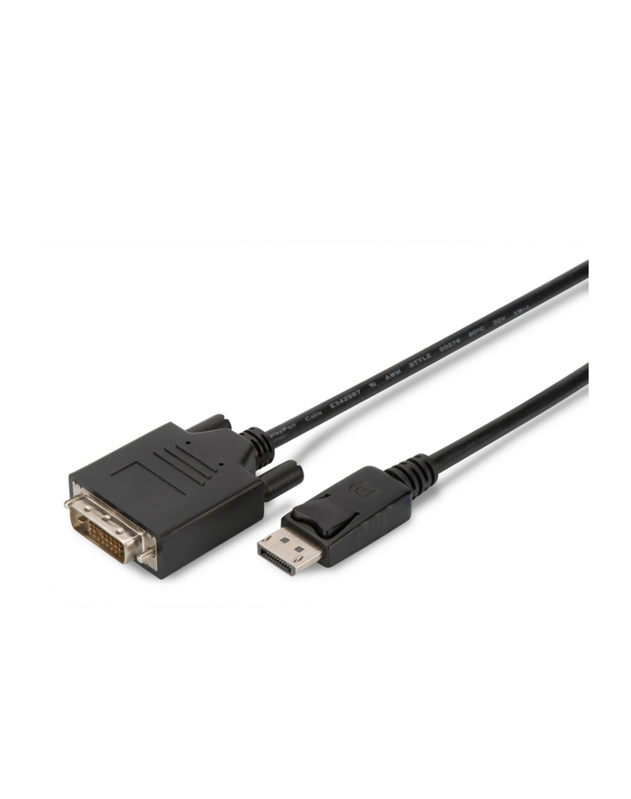 Kabel połączeniowy ASSMANN DisplayPort - DVI (24-1) M/M 2m główny