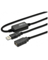 Przedłużacz USB 2.0A /M - USB A/Ż DIGITUS 10m  czarny - nr 13