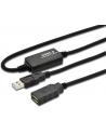 Przedłużacz USB 2.0A /M - USB A/Ż DIGITUS 10m  czarny - nr 17