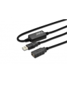 Przedłużacz USB 2.0A /M - USB A/Ż DIGITUS 10m  czarny - nr 18