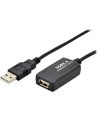 Przedłużacz USB 2.0A /M - USB A/Ż DIGITUS 10m  czarny - nr 20