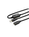 Przedłużacz USB 2.0A /M - USB A/Ż DIGITUS 10m  czarny - nr 27