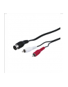 Kabel Audio-Video 1.5m 5-stykowy wtyk DIN -> 2 x Cinch - nr 2