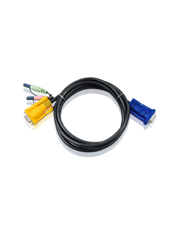ATEN KVM Cable Audio/Video 3in1 SPHD(Keyboard/Mouse/Video) 3m główny