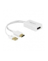 Delock adapter HDMI(F)->Displayport(F) + zasilanie USB - nr 14