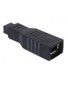 Delock adapter FireWire 9 pin męski> 6 pin żeński - nr 22