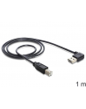 Delock kabel USB AM -> BM Easy-USB 2.0, kątowy, 1m, czarny - nr 2