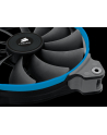 Corsair wentylator AF140 Quiet Edition LED Blue,140mm, 3pin,1200 RPM, 25.5 dBA - nr 32