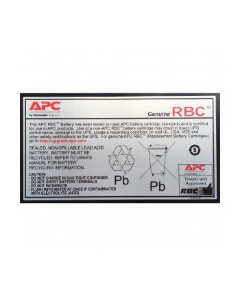 APC by Schneider Electric APC Replacement Battery  #124