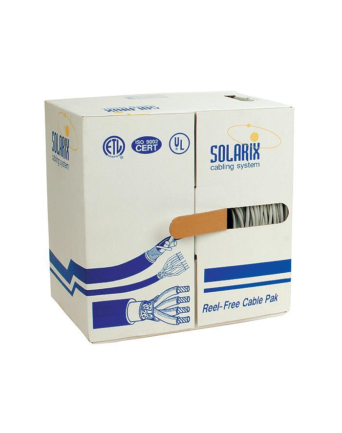 Instalacja kablowa Solarix CAT5e FTP PVC 305m/box główny